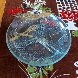 Vintage divided serving dish